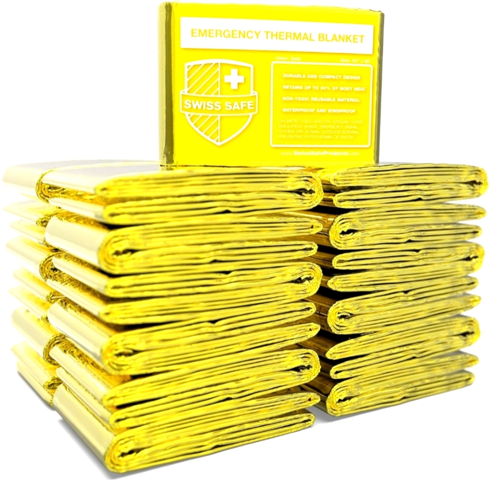 Swiss Safe Emegency mylar thermal blankets